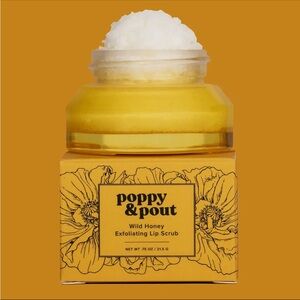 Poppy & Pout  Wild Honey Lip Scrub - Yellow all
Natural